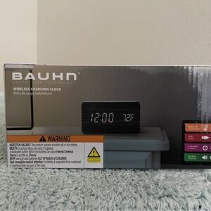 Bauhn Wireless Charging Clock